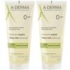 A-Derma Les Indispensables Gel Doccia Surgras 200ml - Pelle secca e fragilizzata, 3 in 1 (deterge, protegge nutre) 2x200 ml