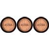ASTRA Make-UP Bronze Skin Powder - Terra Compatta Effetto Bronzer Tonalità 0014 3x8 g