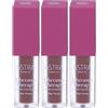 ASTRA Make-Up Ombretto Liquido Chromo Therapy Finish Opaco Tonalità 02 Velvet Entropy 3x1 St