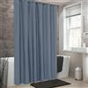 AEKDCL - Tenda per doccia e vasca da bagno, in tessuto, resistente alla muffa, impermeabile, lavabile, di alta qualità, tenda per doccia da bagno con ganci per tenda da doccia inclusi, 95 x 220 cm/LxA