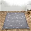 Generic Coprimaterasso Futon con Cerniera,Fodera in Cotone 100% per Materasso Tradizionale Shikibuton Futon,Copertura Protettiva per Tappetino Tatami,Lavabile (Senza Materasso),Style2,King/180x200cm