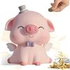 Leikurvo Salvadanaio Kawaii plastica Piggy Bank Banca moneta portafortuna in plastica per ragazze