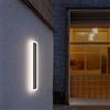 Klighten LED Lampada da Parete Esterno IP54 Lunghe Interno Grigio scuro Applique, 60CM/20W Acciaio inossidabile Acrilico Luci Esterne Parete, Bianco Naturale 4500K, per Giardino Porta Ingresso Patio