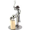 Steelman24 I Omini di Viti Macellaio con Mannaia I Idee Regalo Originale I Soprammobili in Metallo I Modellino