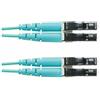 Panduit FZ2ELLNLNSNM001 cavo InfiniBand e in fibra ottica 1 m LC Colore acqua