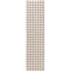 benuta tappeto da interno ed esterno Kaleo Crema/Beige 70x200 cm tappeto soggiorno tappeto da esterno passatoia moderno pelo corto scandinavo