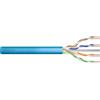 DIGITUS CAT.6A, U/UTP, Dca, AWG 23/1, LSOH, 50 m, blu, spellato