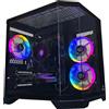 Nitropc PC desktop gaming NitroPC Avancé - Intel Core i5-14400F, NVIDIA GeForce RTX 5060 8 GB, 16 GB RAM, 1 TB SSD, Windows 11 Pro