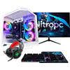 Nitropc PC desktop gaming NitroPC Pack Avancé - AMD Ryzen 5 5500, NVIDIA GeForce RTX 3050 6 GB, 16 GB RAM, 1 TB SSD, Windows 11 Pro