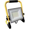 V-TAC Faro LED da Cantiere 50W Chip CREE 6500K IP65 con Staffa e Cavo 3m Nero 242196