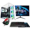 Nitropc PC desktop gaming NitroPC Pack Extrême - Intel Core i5-14400F, NVIDIA GeForce RTX 5060 8 GB, 32 GB RAM, 1 TB SSD, Windows 11 Pro