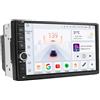 OEM Autoradio, dimensioni del display, lettore multimediale video, compatibile con il sistema di navigazione GPS universale per auto, modello S1 (8 core, 3G, 32G)