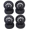 8 Pezzi 1/8 RC Buggy 17mm Mozzo Ruote E Pneumatici per HSP RC Buggy Truggy Parts