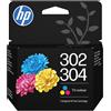HP B7rt6ae 302 / 304
