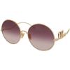 Chloe CH0329S 003 | Occhiali da Sole Graduati o Non Graduati | Prova Online | Metallo | Oversize | Oro | Adrialenti