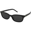 Saint Laurent SL M160 001 | Occhiali da Sole Graduati o Non Graduati | Plastica | Rettangolari | Nero | Adrialenti
