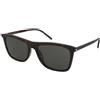 Saint Laurent SL 895 002 | Occhiali da Sole Graduati o Non Graduati | Prova Online | Plastica | Quadrati | Marrone, Havana | Adrialenti