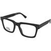 Dsquared2 Icon 0013 003 | Occhiali da Vista Graduati | Prova Online | Plastica | Quadrati | Nero | Adrialenti