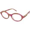 Gucci GG2153O 004 | Occhiali da Vista Graduati | Prova Online | Plastica | Ovali / Ellittici | Marrone, Rosa, Havana | Adrialenti