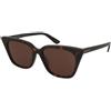 Alexander McQueen AM0556S 002 | Occhiali da Sole Graduati o Non Graduati | Plastica | Cat Eye | Marrone, Havana | Adrialenti