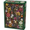 Cobble Hill 3840274 Fiori 1000 pezzi, con poster adulti e bambini dai 12 anni in su, collage di puzzle, piante, Colore