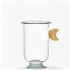 Tumbler Luna Gialla Sogni d'Oriente in Vetro Borosilicato - Ichendorf Milano