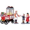 Lemax Popcorn Seller Set of 4 - Personaggi Caddington Village - Cod. 02832