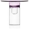 Candeliere in Vetro Borosilicato Rosa Ichendorf Milano - Collezione Firefly