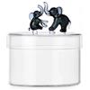 Scatola Portaoggetti in Vetro Borosilicato Famiglia Elefanti Ichendorf Milano - Collezione Tender Ties