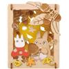 Ensky Teatro di carta stile legno My Neighbor Totoro Acorn Mikke Ghibli Japan...