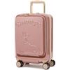 Valigia girevole da trasporto Snoopy 2SNA7Z-01SS rosa 18 pollici Giappone