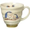 Ichikyu Tazza Ichikyu diametro 3,86 pollici (9,8 cm) gufi amichevoli (blu) merce...