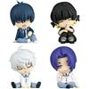 Takara Tomy Blue Lock Katazun miniatura figure 4 set completi Gashapon Gacha Japan