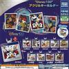 Takara Tomy Portachiavi Disney 100 acrilico 10 set completo Gashapon Takara Tomy Japan nuovo