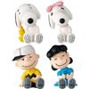 Takara Tomy PEANUTS 2 Snoopy Katazun miniatura figure 4 set completi Gashapon nuovi