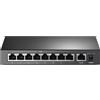 TP-Link Switch Desktop 9 Porte 10/100Mbps di cui 8 PoE+ - TL-SF1009P