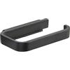 ZONE DENMARK Rim - Porta Carta igienica, 14,6 x 8,4 x 2 cm, Colore: Nero