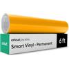 Cricut Smart Vinile permanente per macchina Joy Xtra, giallo mais (rotolo da 24,1 cm x 1,8 m)