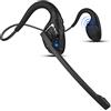 iDIGMALL Ultime cuffie Bluetooth 5.2 w/CVC8.0 Noise Cancellazione Mic Boom, cuffie stereo wireless a conduzione d'aria aperto/auricolare, corsa, apprendimento degli studenti