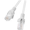 LANBERG Cable DE Red PCU6-10CC-0150-S,RJ45,UTP,Cat 6, 1.5M,Gris