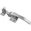 KUENCE Serratura maniglia porta frigorifero maniglia forno regolabile maniglia scatola elettrica chiusura utensili hardware(Ivory)