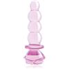 Dream Toys Glaze Glass 5.5 Rosebud Beaded Plug 14 cm