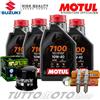 MOTUL - HIFLO - NGK Tagliando SUZUKI DL 1000 V-Strom 2003 2004 2005 Olio Motul Filtro Candele DL1000