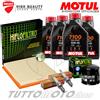 Motul - Hiflo - NGK Tagliando DUCATI Monster 900 1993-2001 Kit Olio Motul 7100 10W40 Filtri Candele