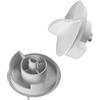 SOS Accessoire Pulsante timer bianco per forno a microonde 481941338144 RADIOLA, WHIRLPOOL