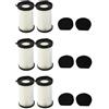 Daaxing Kit da 2/4/6 filtri lavabili per Cecotec per Conga per Thunderbrush 520 550 560 E per Handyforce 2761 2759 Pezzi di ricambio (confezione da 6)