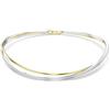 Swarovski Girocollo Hyperbola, Taglio Round, Bianco, Mix di finiture
