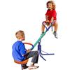 Altalena a Bilico per Bambini 3-8 Anni con Rotazione a 360°, in Acciaio e PP, 192x60x60 cm