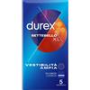 Durex PROFILATTICO DUREX SETTEBELLO XL 5 PEZZI
