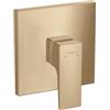 hansgrohe Metropol Miscelatore monocomando doccia ad incasso con maniglia a leva, bronzo satinato, 32565140